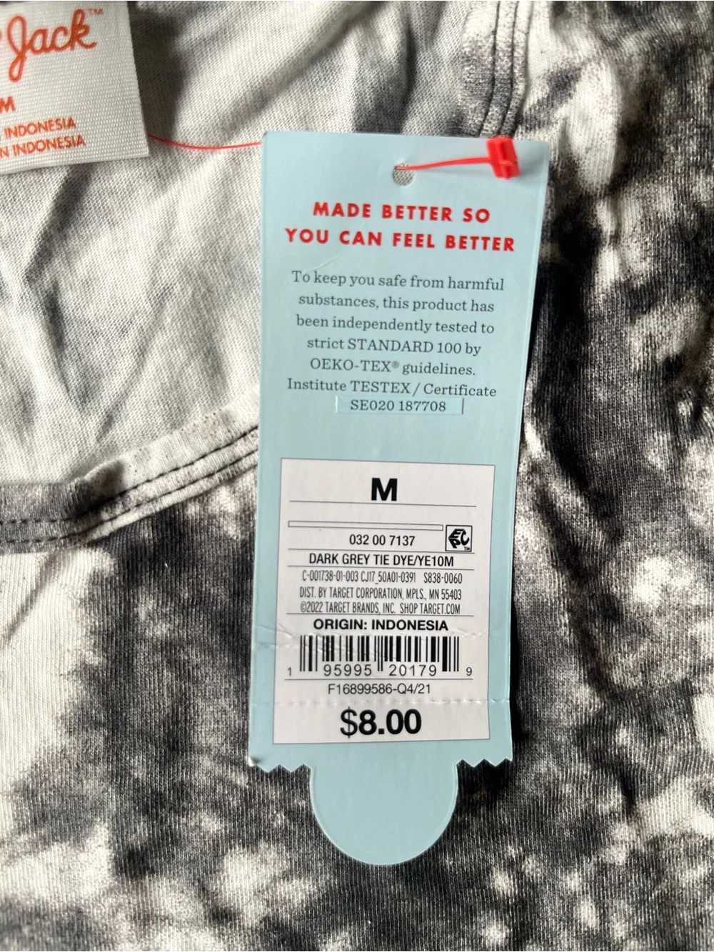 3/$15 ✨ NWT Boy's Cat & Jack Black Tie-Dye Tank Top | M